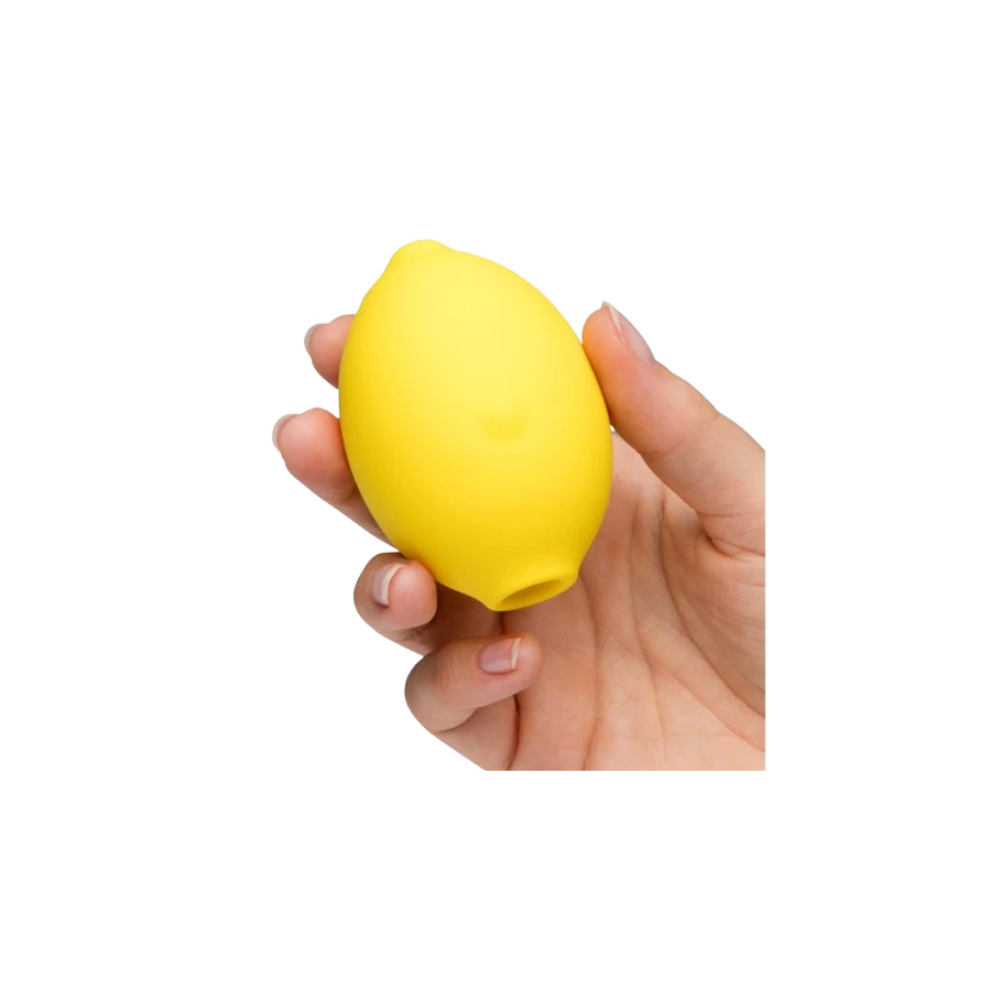 ROMP - LEMON CRUSH PLEASURE AIR CLITORAL STIMULATOR YELLOW
